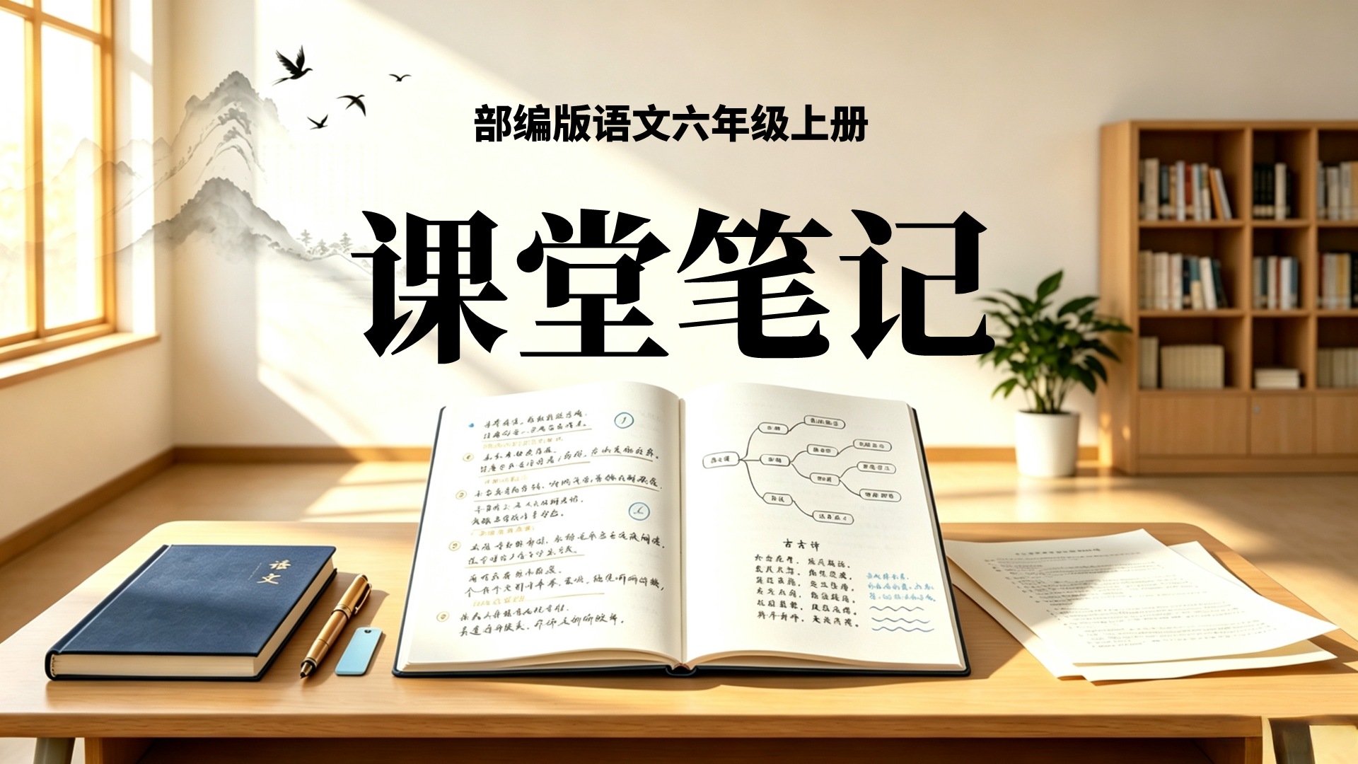 新教材·语文六年级上册课堂笔记