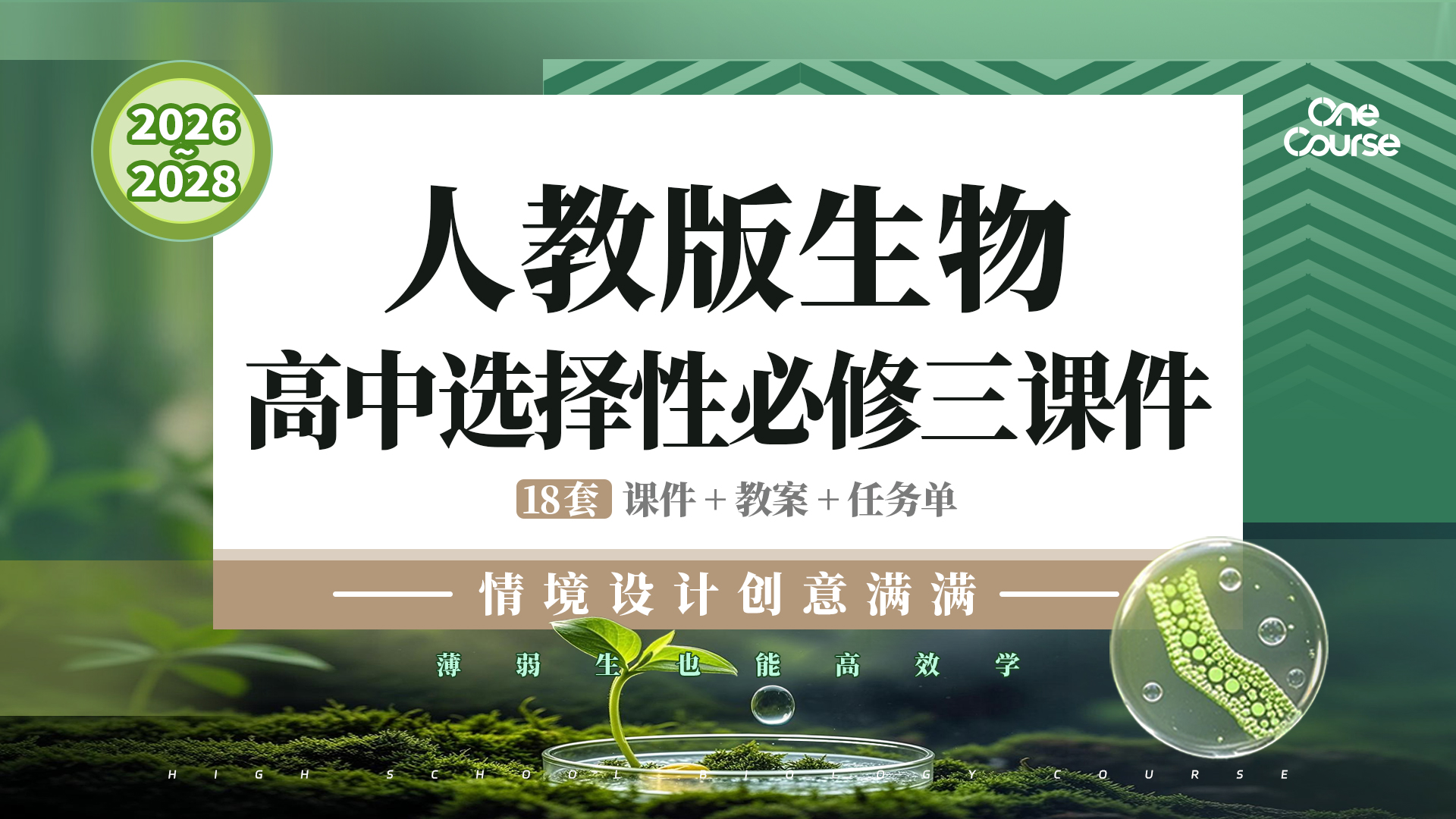 情境设计创意满满·人教版生物选择性必修3